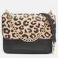 Kate Spade  Leopard Print Leather Remi Flap Chain Crossbody Bag