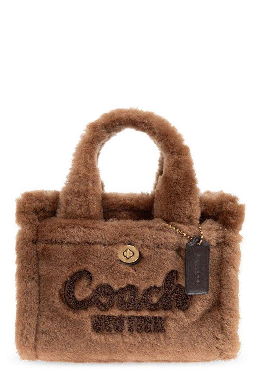 Coach Logo-Embroidered Handbag