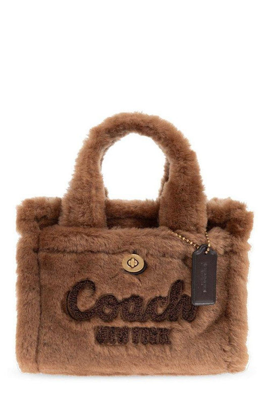 Coach Logo-Embroidered Handbag