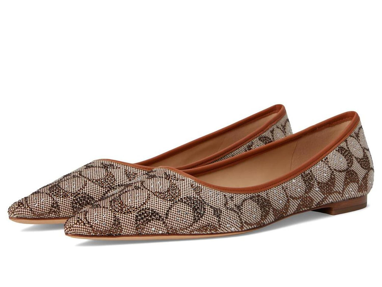 Daphne Crystal Signature Jacquard Flat