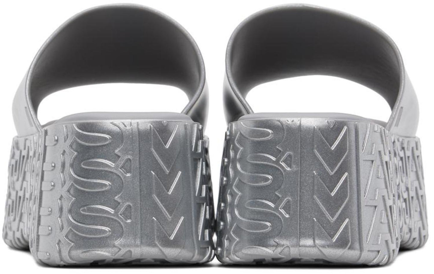 Silver Melissa Edition Becky Sandals