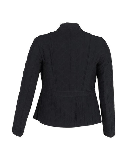 Max Mara Weekend Quilted Jacket in Black Polyester