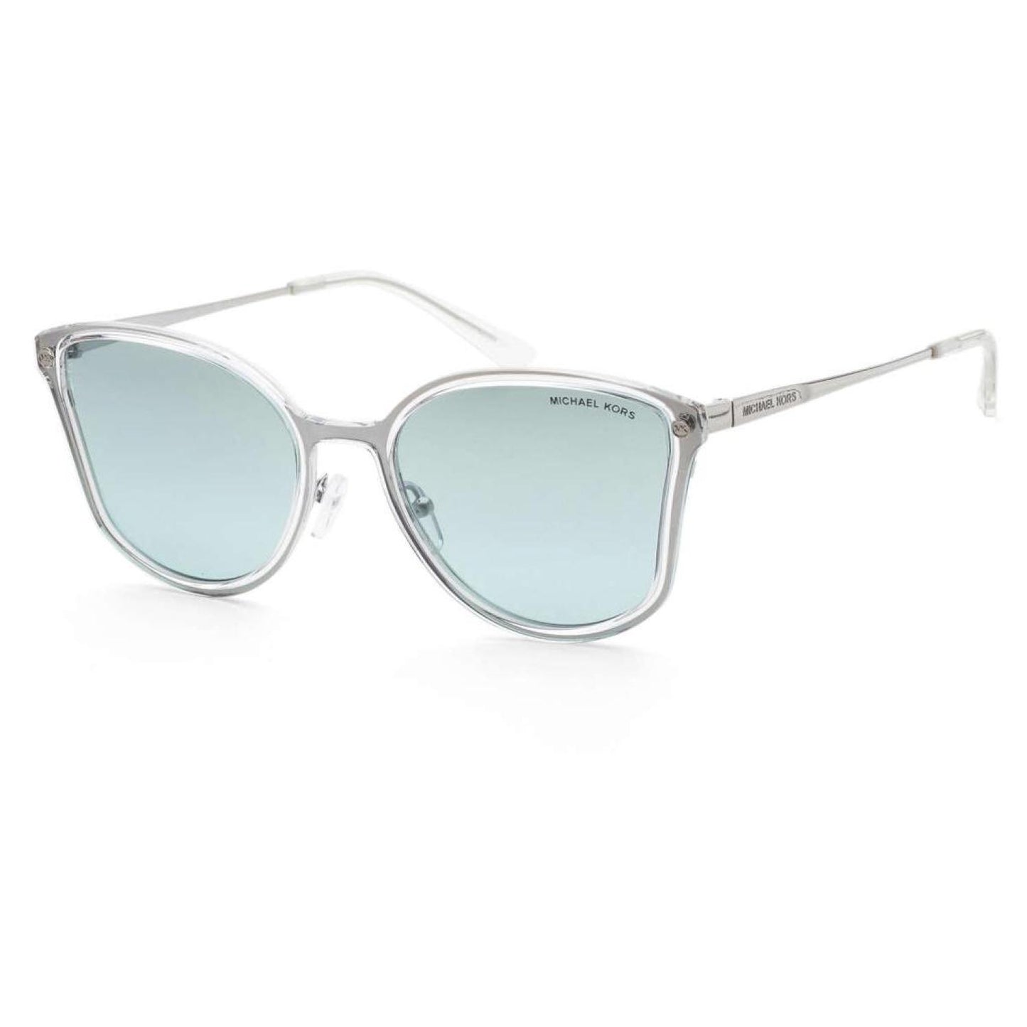 Michael Kors Women's MK1115-11537C Turin 56mm Silver Sunglasses