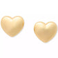 Gold-Tone Heart Mini Stud Earrings