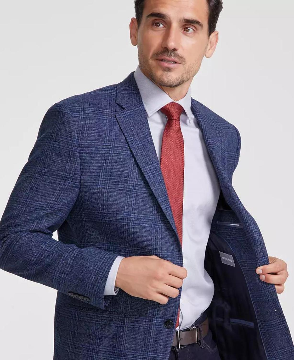 Men's Classic-Fit Pattern Sport Coat