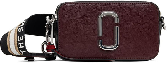 Burgundy 'The Snapshot' Bag