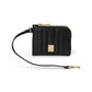 Tribeca Quilted Leather Coin Card Case Wristlet