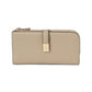 Tribeca Pebbled Leather Zip Slim Wallet