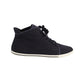 Skim Kicks Hi-top Sneakers in Black Canvas