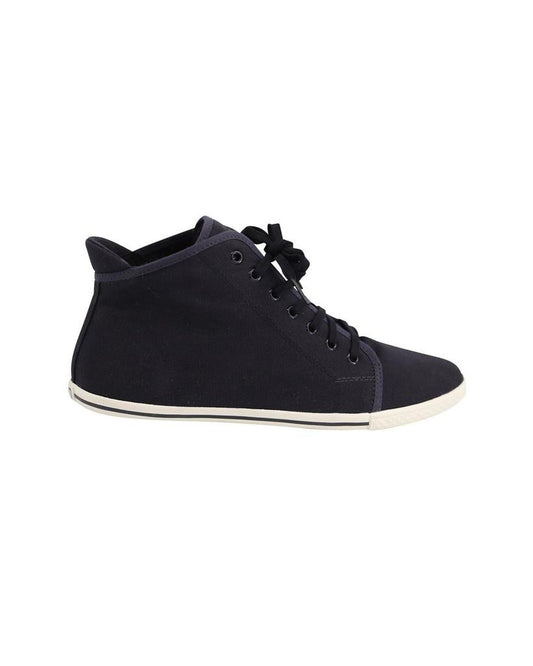 Skim Kicks Hi-top Sneakers in Black Canvas