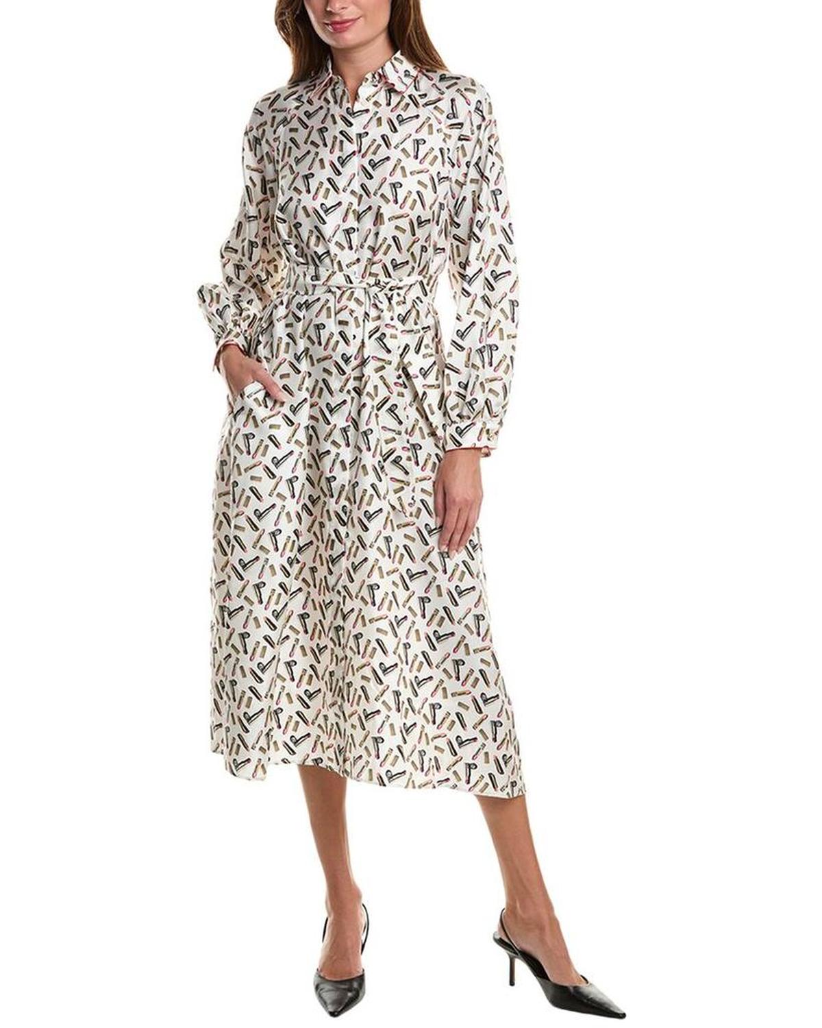 Max Mara Rimmel Silk Shirtdress