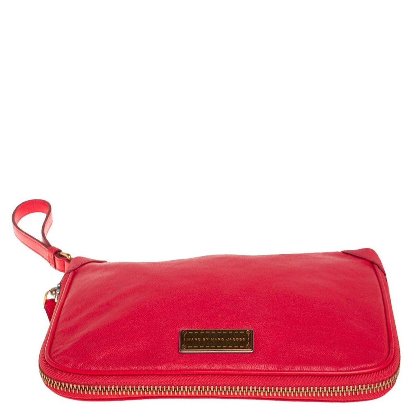 Marc By Marc Jacobs Leather Classic Q Wristlet Clutch