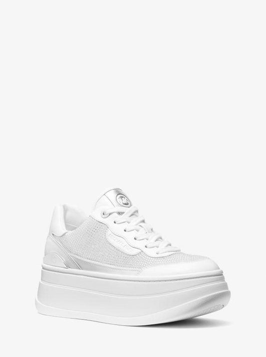 Hayes Embellished Leather Sneaker