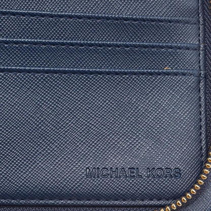 Michael Kors   Signature Coated Canvas Hamilton Zip Around Wallet