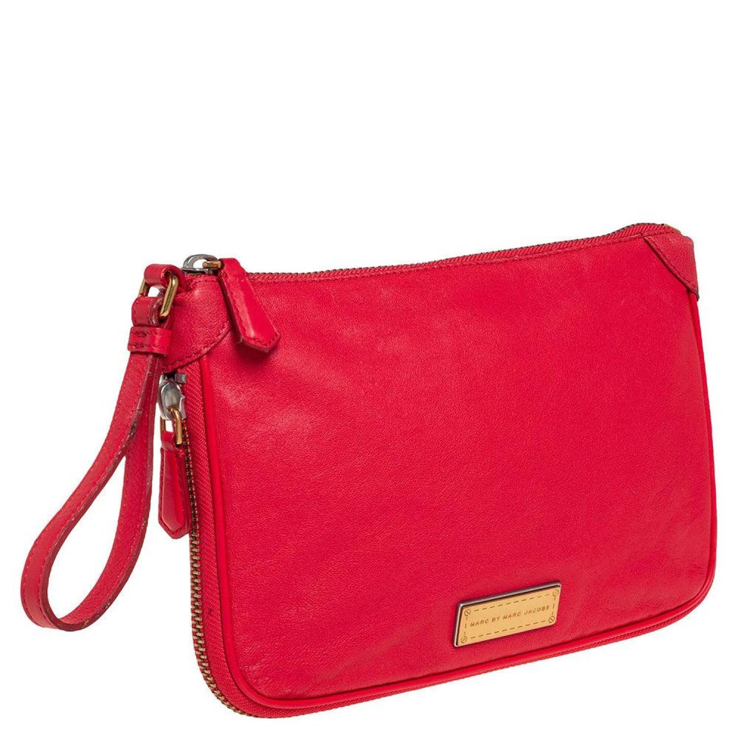 Marc By Marc Jacobs Leather Classic Q Wristlet Clutch