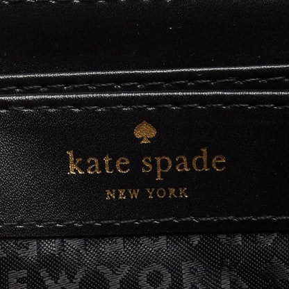 Kate Spade Grey Briar Lane Quilted Leather Neda Zip Around Wallet..