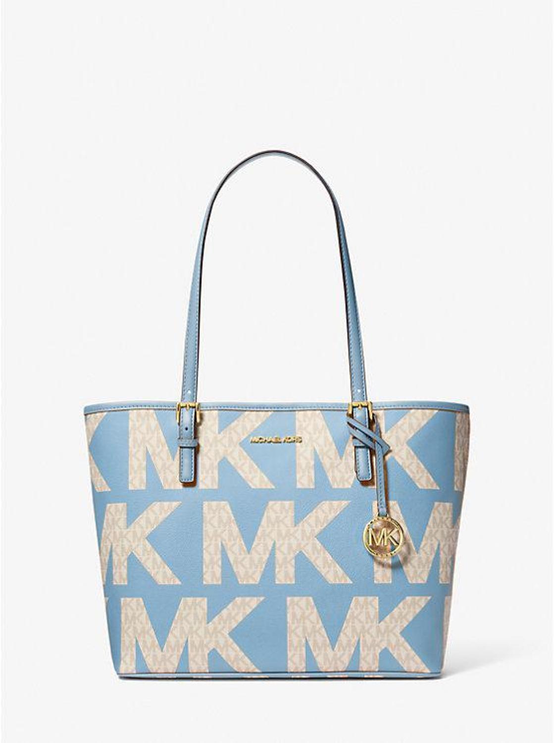 Jet Set Medium Graphic Logo Tote Bag