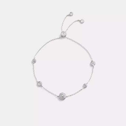 Coach Outlet Open Circle Station Slider Bracelet