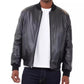 Men's Faux Leather Moto Jacket