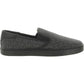 Womens Faux Leather Embossed Slip-On Sneakers