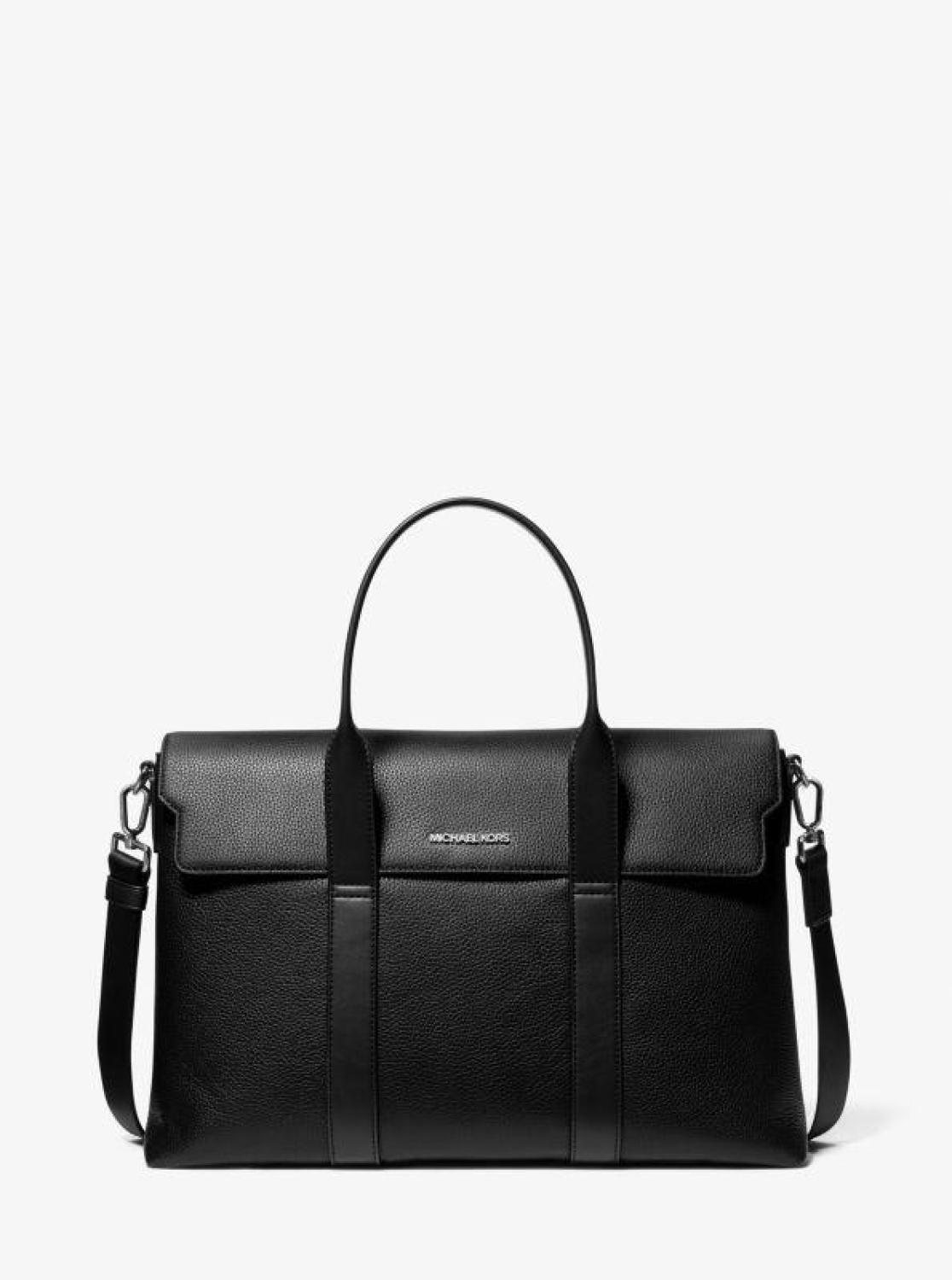 Cooper Pebbled Leather Briefcase