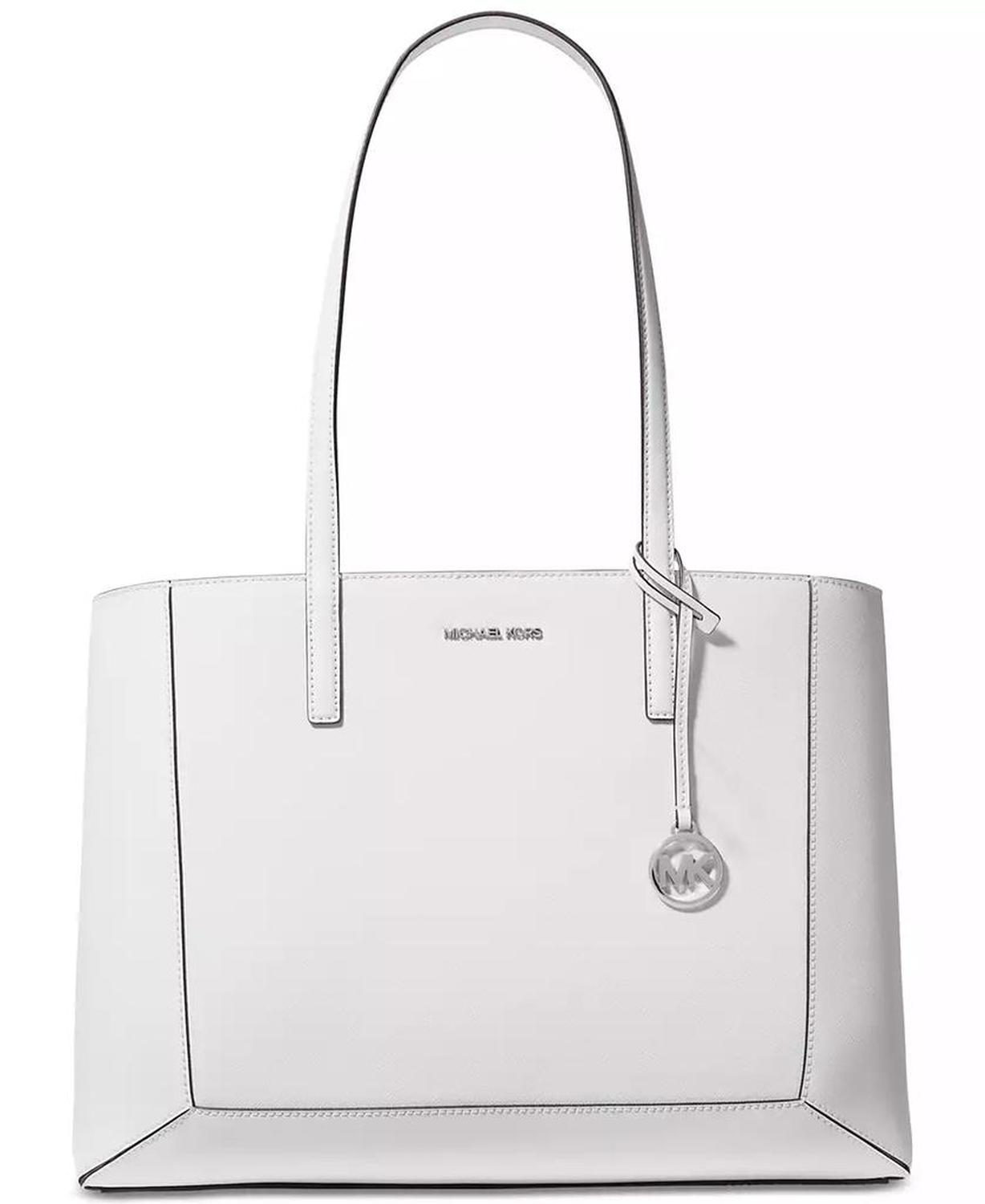 Sallie Large Leather East West Tote