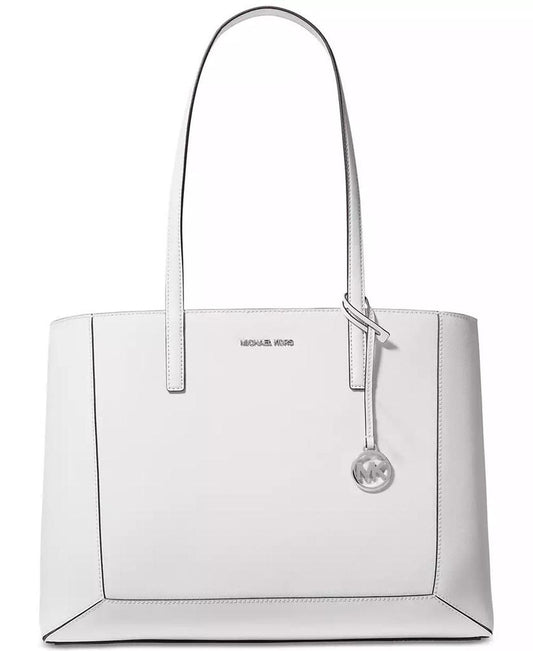 Sallie Large Leather East West Tote