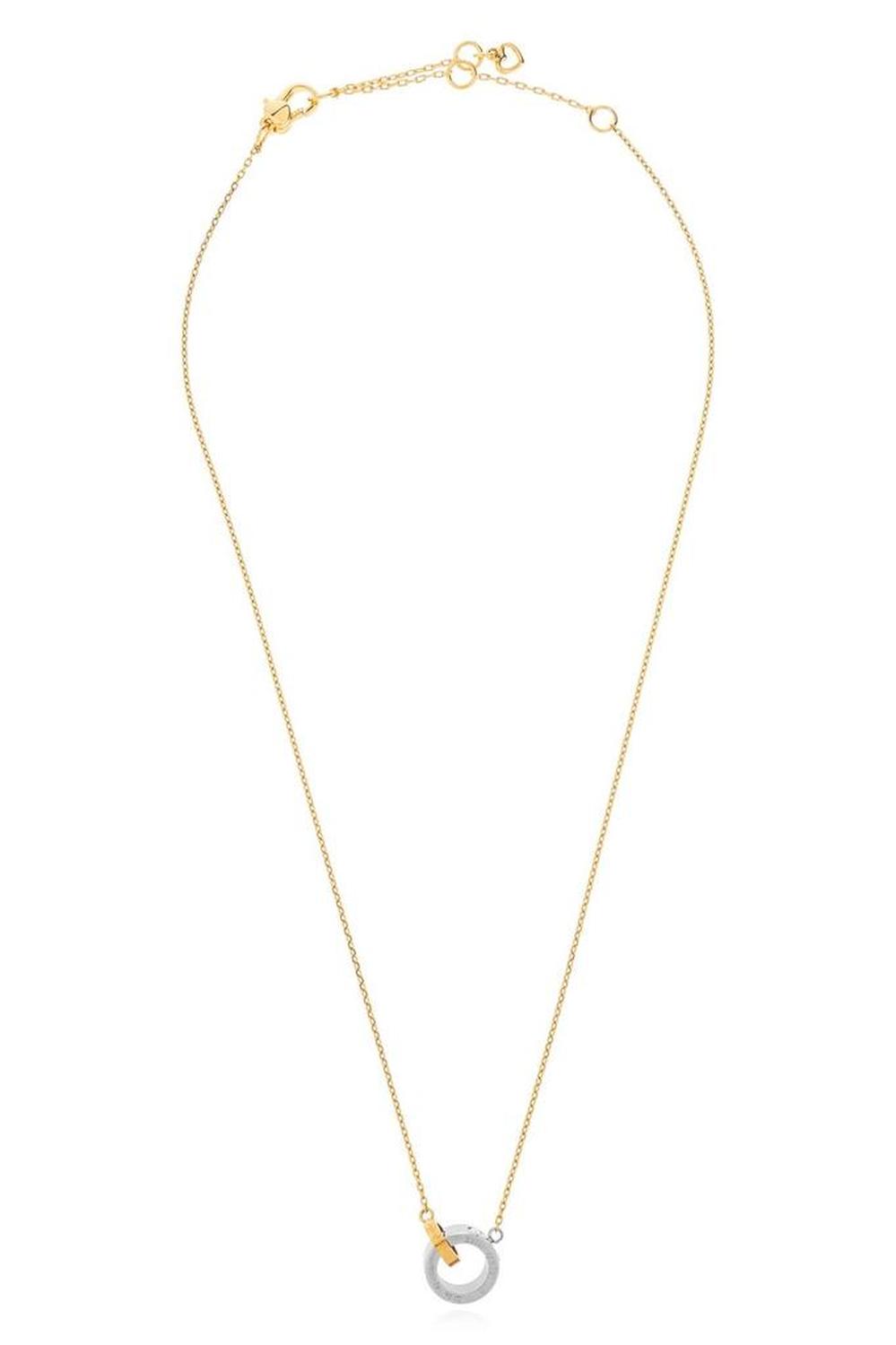 Kate Spade Set In Stone Interlink Pendant Necklace