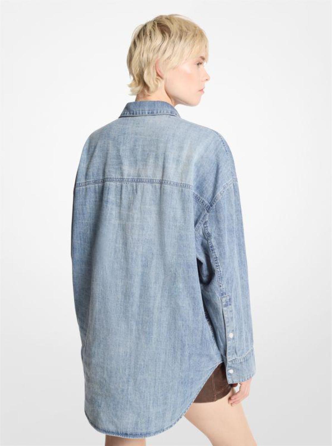 Oversized Chambray Shirt