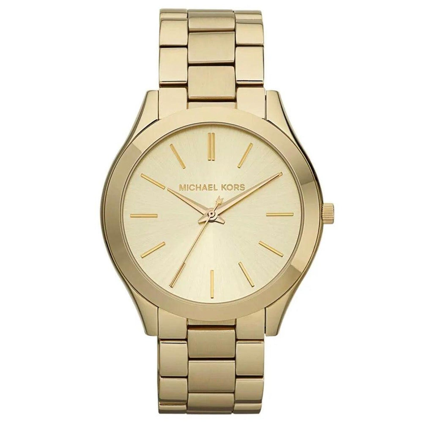 Michael Kors Slim Runway MK3179 Women's Gold-Tone Quartz 42mm Watch