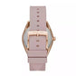 Women's Janelle Pink Silicone Strap Watch 42mm