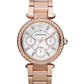 Michael Kors Parker MK5616 Women's Rose Gold-Tone Quartz 33mm Watch