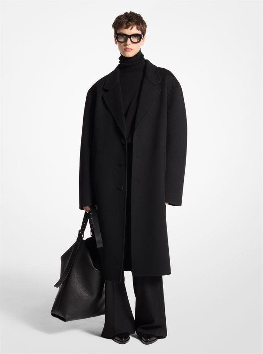 Double Face Wool Melton Coat