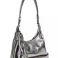 Juliet Small Metallic Leather Shoulder Bag 25