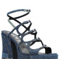 Marc Jacobs The Deconstructed Denim Kiki Platform Sandals