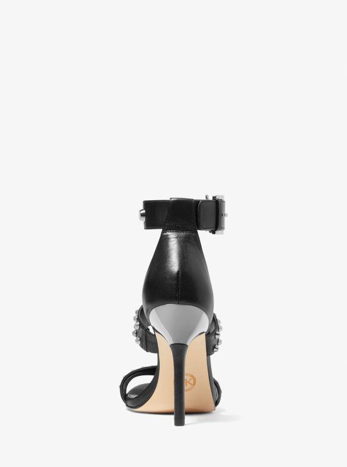 Amal Astor Stud Leather Sandal