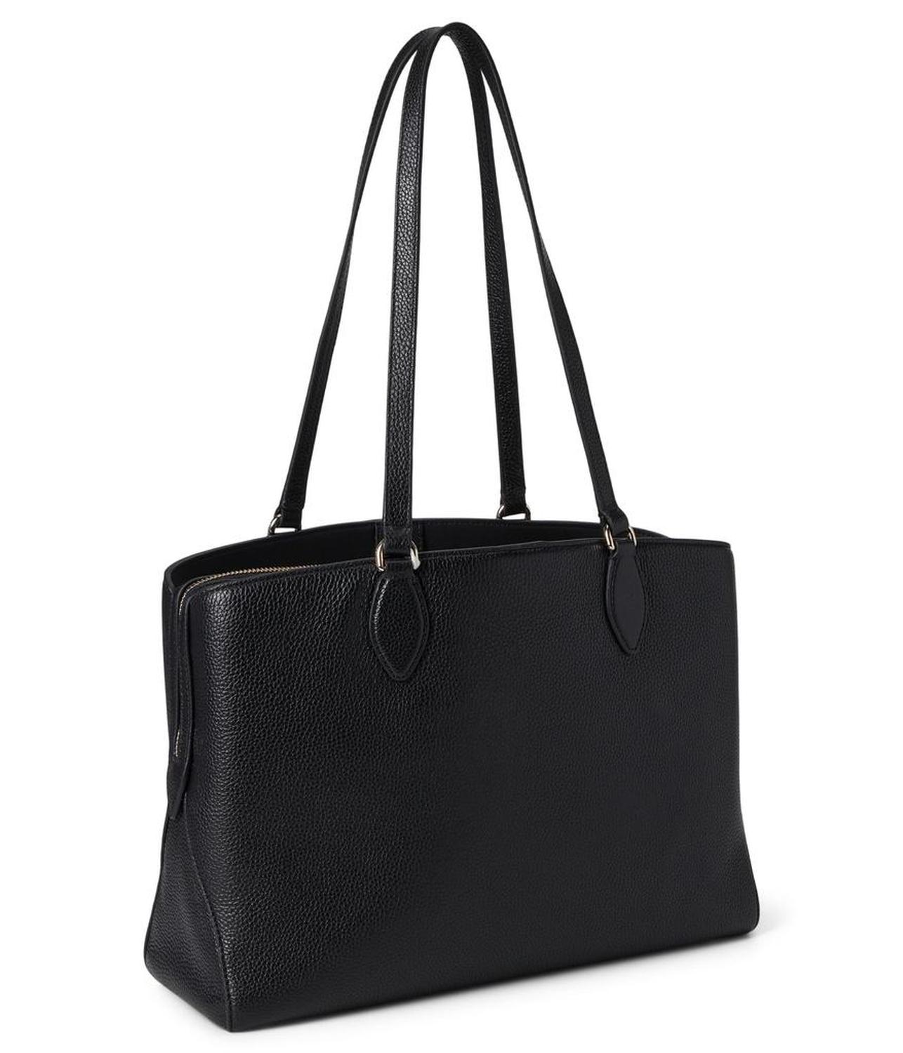 Hudson Pebbled Leather Work Tote