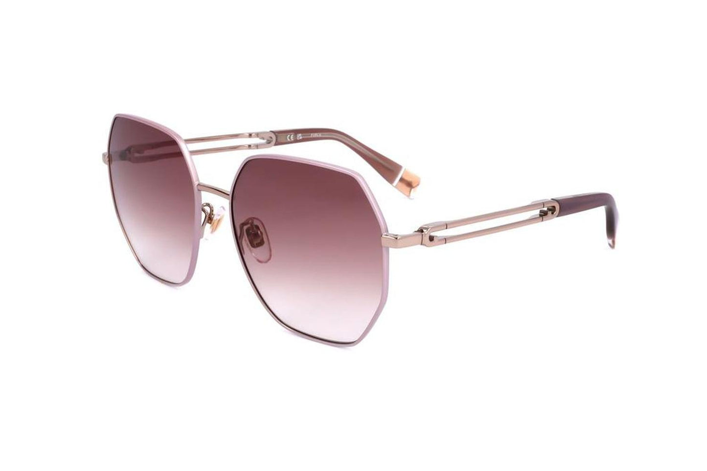 Furla Hexagonal Frame Sunglasses