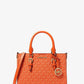 Charlotte Small 2-in-1 Signature Logo Satchel