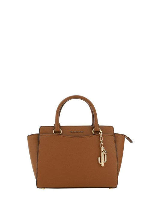 Michael Kors Selma Logo Lettering Top Handle Bag