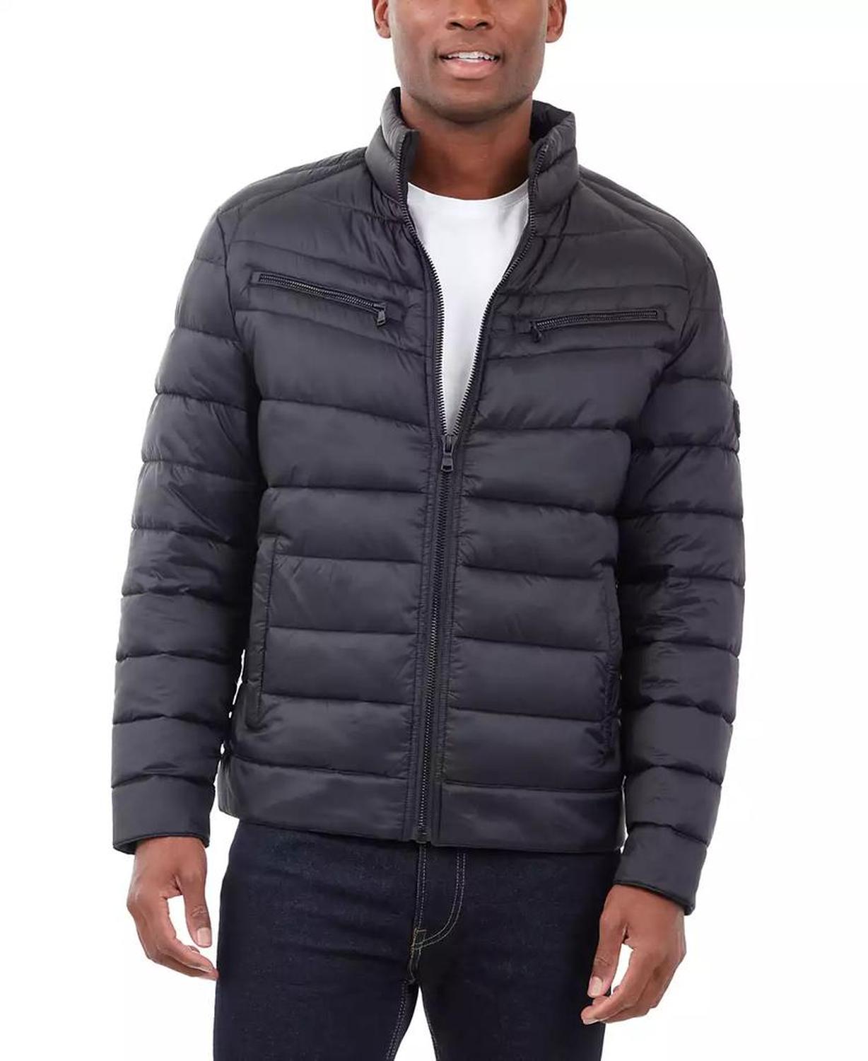 Men's Quilted Full-Zip Puffer Jacket