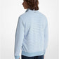 Cotton Blend Half-Zip Sweater