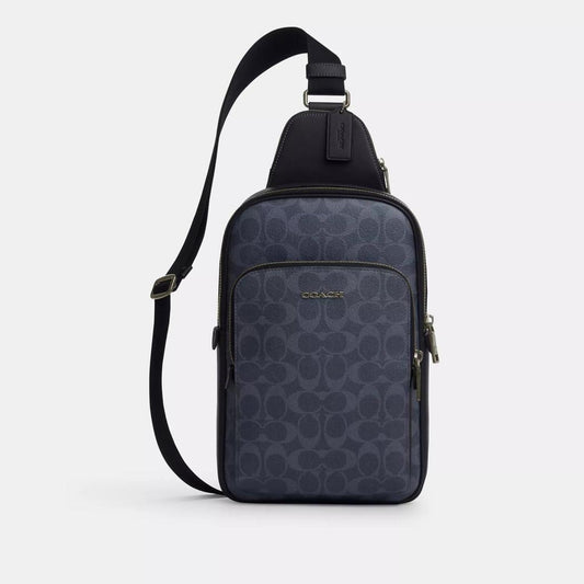 Coach Outlet Ethan Pack In Signature Denim