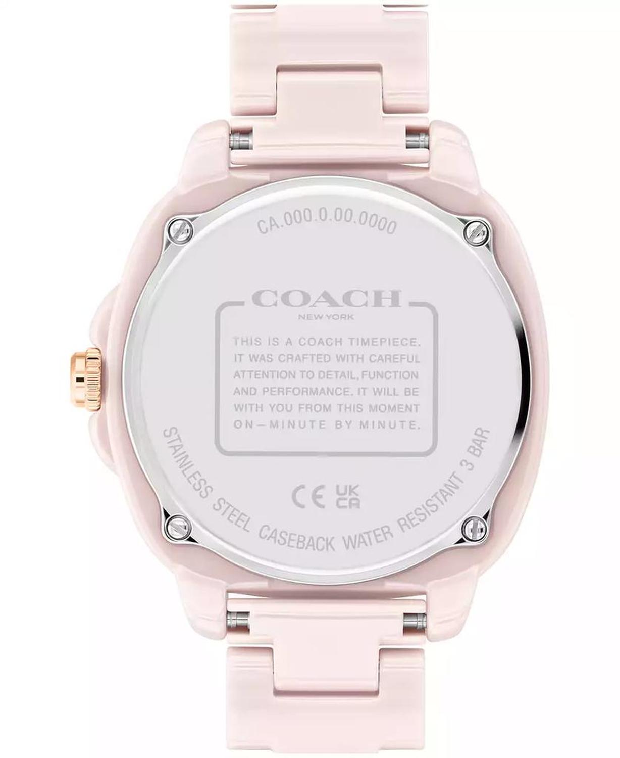 Women's Kitt Blush Ceramic Bracelet Watch 38mm