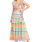 Eva Franco Perry Silk-Blend Maxi Dress