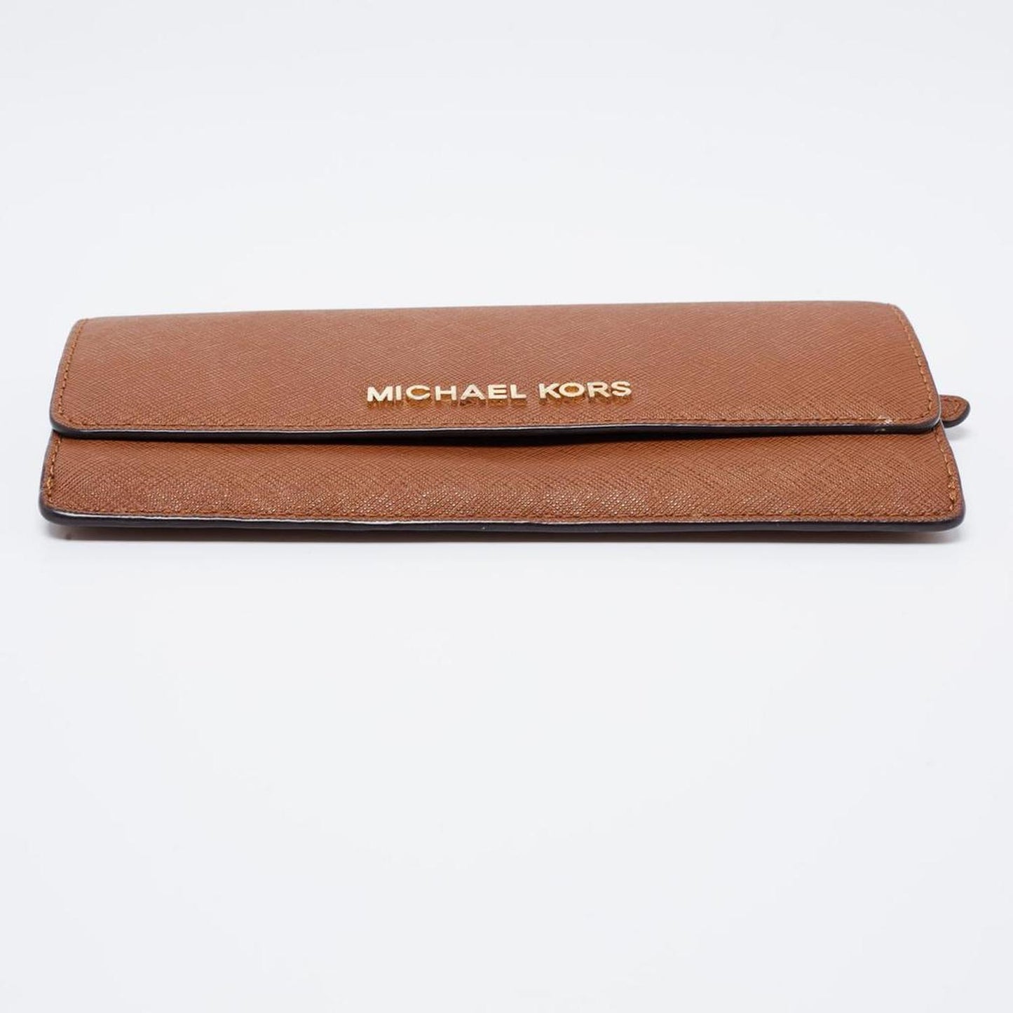 Michael Kors Brown Leather Continental  Wallet..