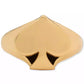 Gold-Tone Spade Signet Ring