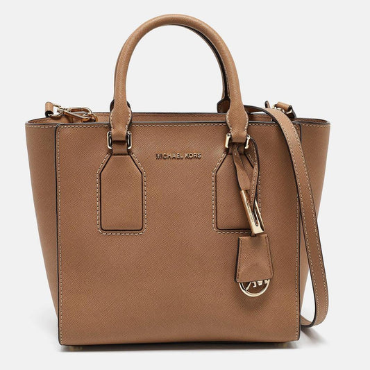 Brown Leather Medium Selby Tote