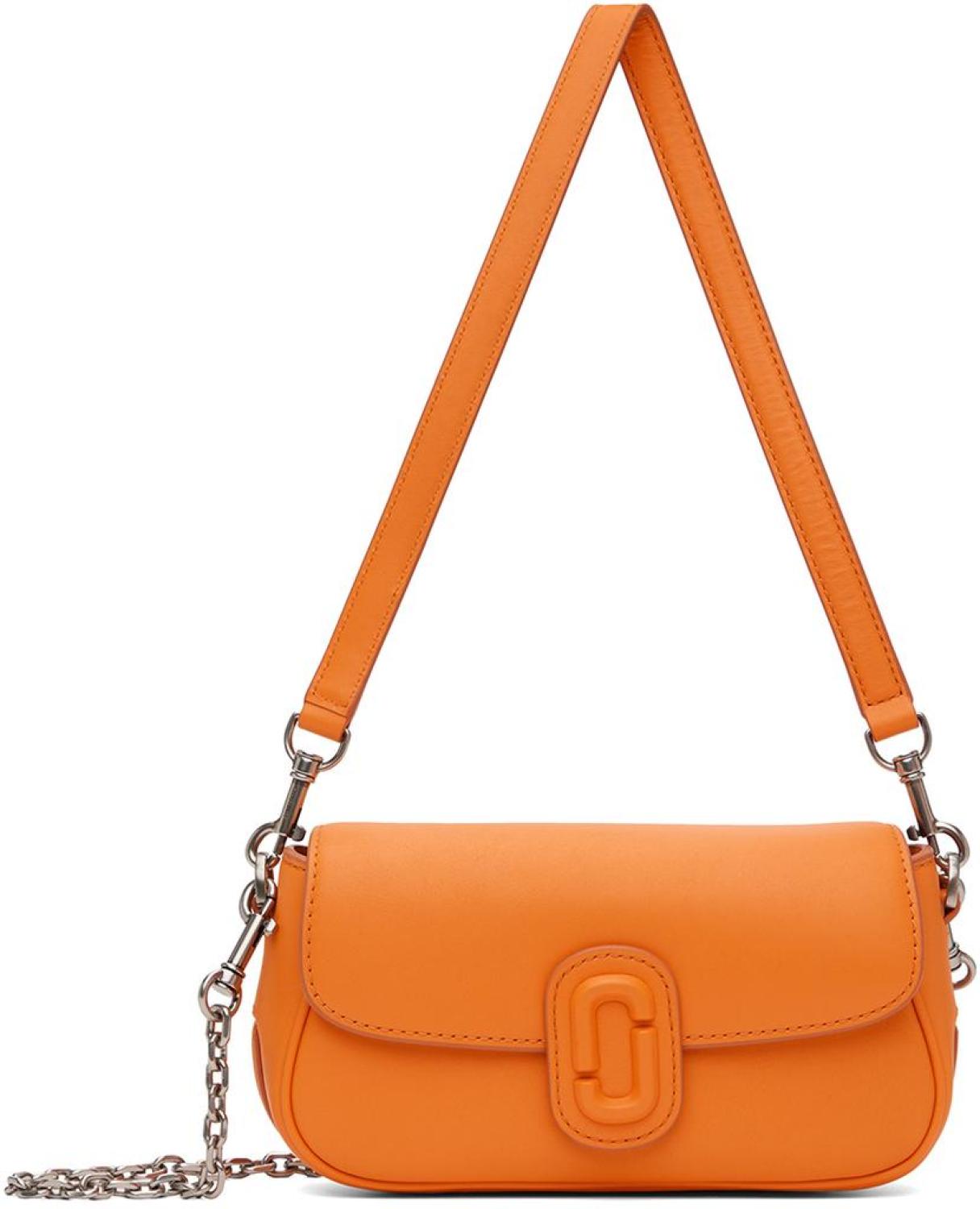 Orange 'The Clover' Shoulder Bag