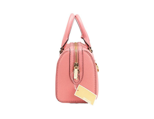 Michael Kors Travel XS Tea Rose Pebbled Leather Duffle Crossbody Handbag Women's Purse